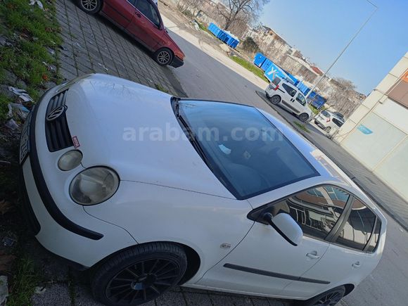 Sahibinden Volkswagen Polo 1.4 TDi Basicline 2004 Model  210.000 km Beyaz