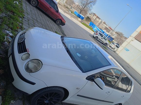 Sahibinden Volkswagen Polo 1.4 TDi Basicline 2004 Model  210.000 km Beyaz