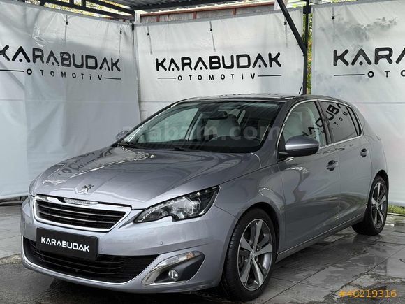2015 PEUGEOT 308 - 130HP - EAT6 - ALLURE PAKET - 101 BİN KM