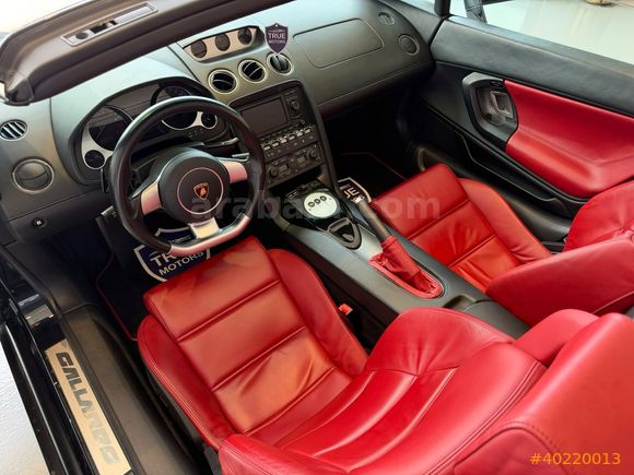 TRUE MOTORS ' DAN MÜKEMMEL KONDİSYONDA LAMBORGHİNİ GALLARDO