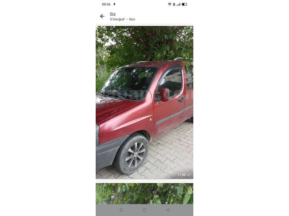 Sahibinden Fiat Doblo Cargo 1.3 Multijet Active 2005 Model