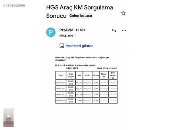 ARACIMI TEMİZ VE BAKIMLI
