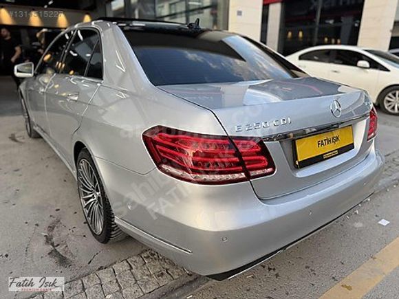 'FTH' 2013 MERCEDES E250CDI ELİTE 4MATİC CAMTAVN/AMBİYANS/ISITMA