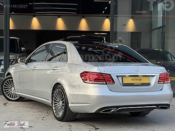 'FTH' 2013 MERCEDES E250CDI ELİTE 4MATİC CAMTAVN/AMBİYANS/ISITMA
