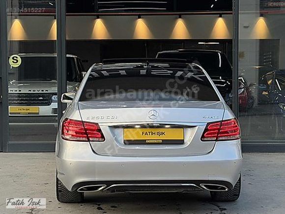 'FTH' 2013 MERCEDES E250CDI ELİTE 4MATİC CAMTAVN/AMBİYANS/ISITMA