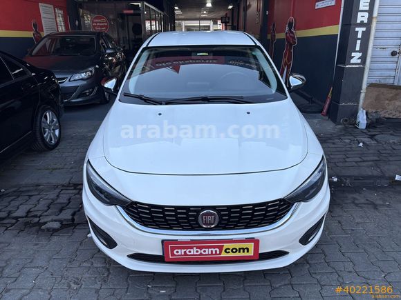 Galeriden Fiat Egea 1.6 Multijet Mirror 2020 Model İzmir 123.449 km Beyaz
