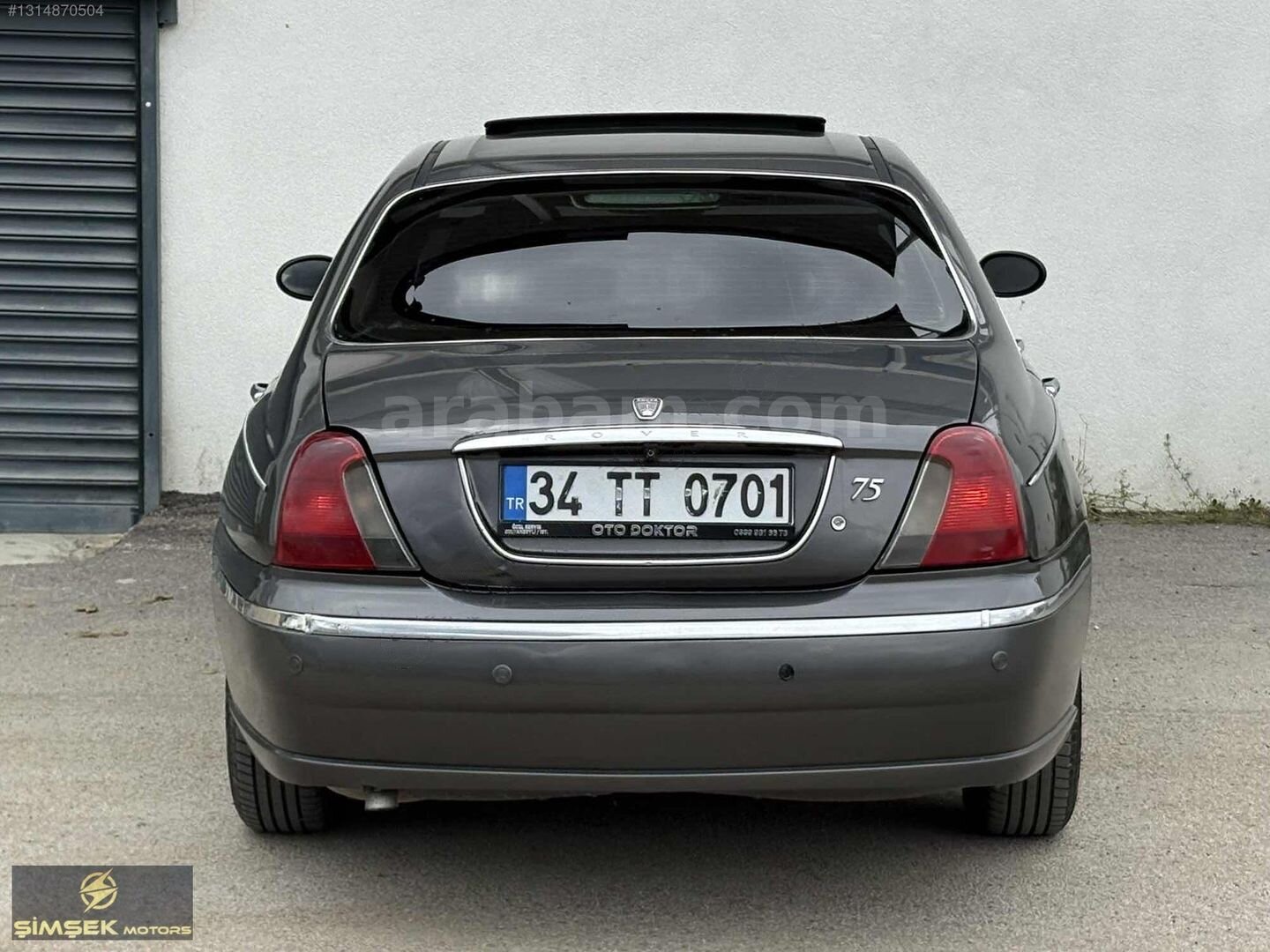 Galeriden Rover 75 2.0 Club 2000 Model Kocaeli 260.000 km Gri 5