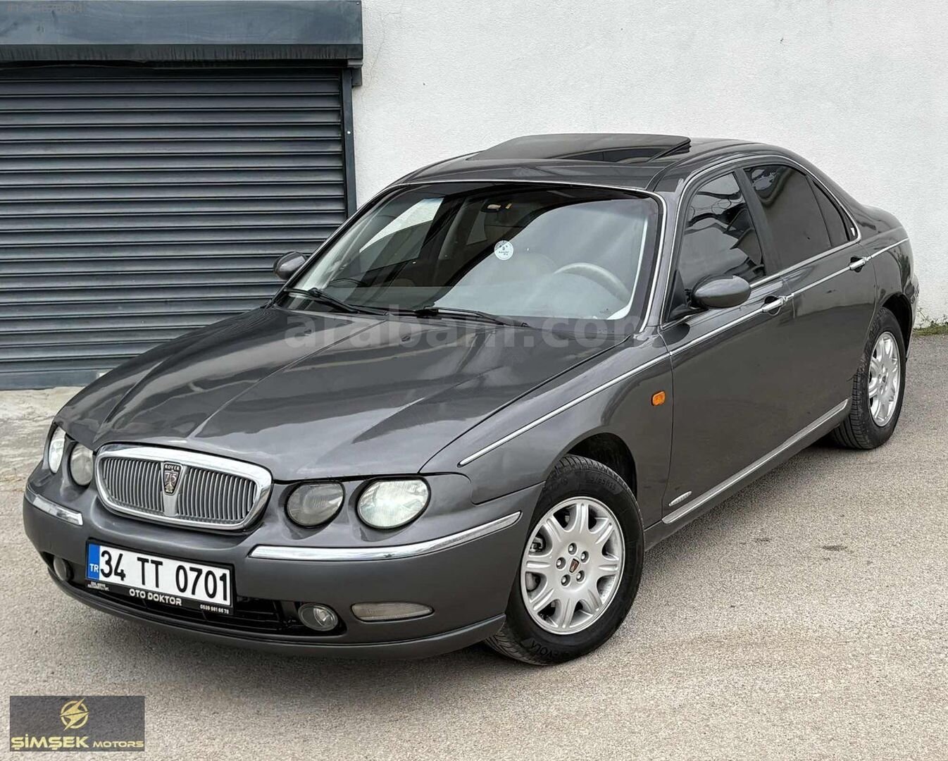 Galeriden Rover 75 2.0 Club 2000 Model Kocaeli 260.000 km Gri 6
