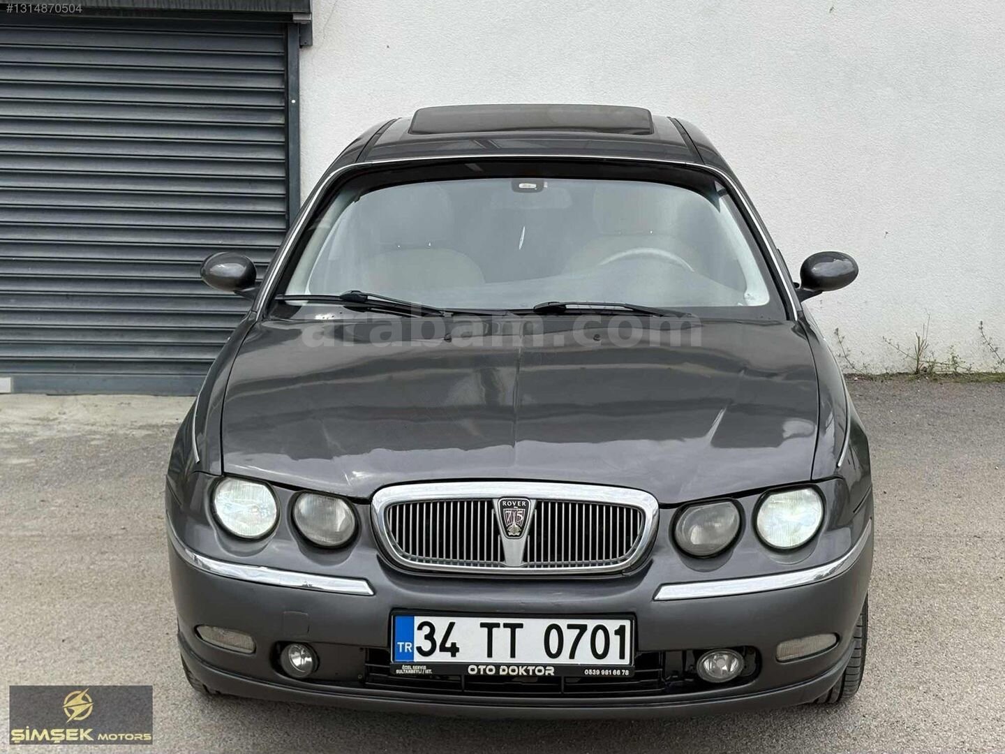 Galeriden Rover 75 2.0 Club 2000 Model Kocaeli 260.000 km Gri 2