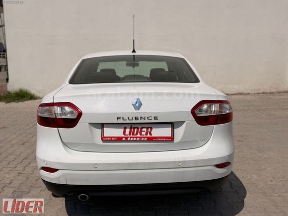 2012 Renault Fluence Yeni Kasa 1.5 Otomatik Lider Güvencesiyle
