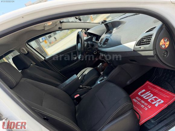 2012 Renault Fluence Yeni Kasa 1.5 Otomatik Lider Güvencesiyle