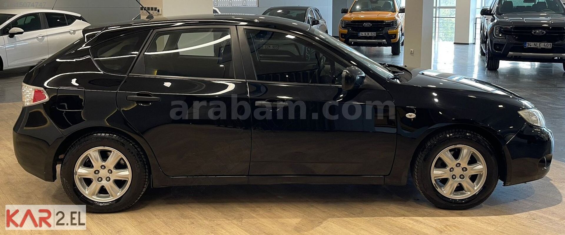 Galeriden Subaru Impreza 1.5 AWD 2008 Model İstanbul 121.150 km Siyah 4