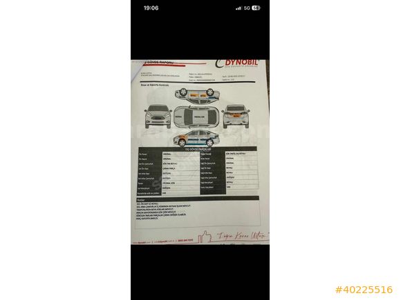 Galeriden Fiat Egea 1.4 Fire Easy 2016 Model Kocaeli 170.000 km