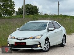 2017 TOYOTA COROLLA 1.33 ** MAKYAJLI KASA ** SEDEFLİ BEYAZ **