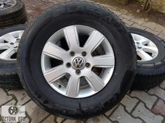 ORJİNAL VOLKSWAGEN AMAROK 16İNÇ 5x120 JANT A/T LASTİK TAKIMI