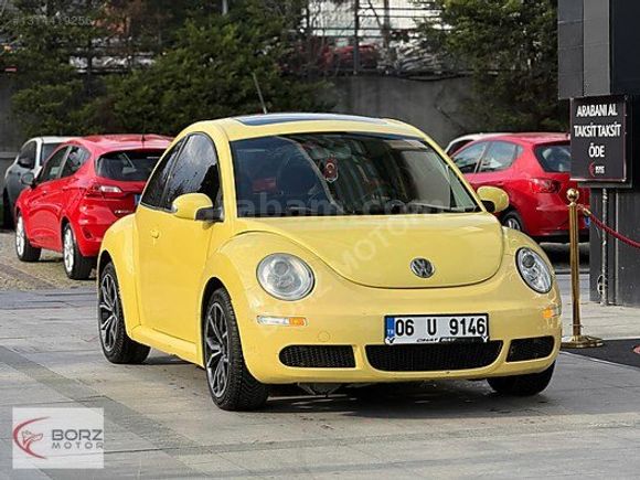 BORZ MOTOR'DAN 36AY TAKSİT 2006 VW BEETLE 1.6+OTO+SUNRF+CAR PLAY