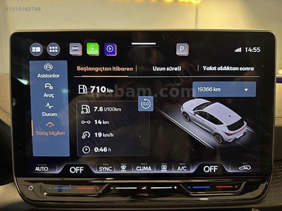NOPA/BOYASIZ DEĞİŞENSİZ CUPRA SADECE 20.000 KM