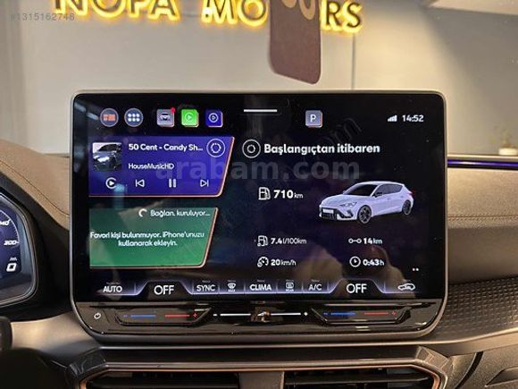 NOPA/BOYASIZ DEĞİŞENSİZ CUPRA SADECE 20.000 KM