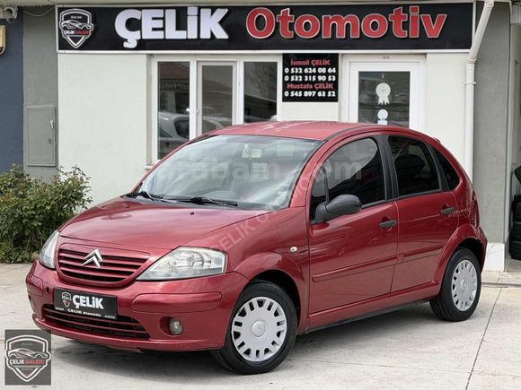 2005 CİTROEN C3 SX 1.4 BENZİNLİ KREDİ KARTINA 12 TAKSİT