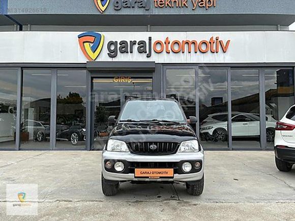 GARAJDAN TERİOS 2004 4X4 1.3 DX 150.000 KM /KOMPLE BOYANDI/KLİMA