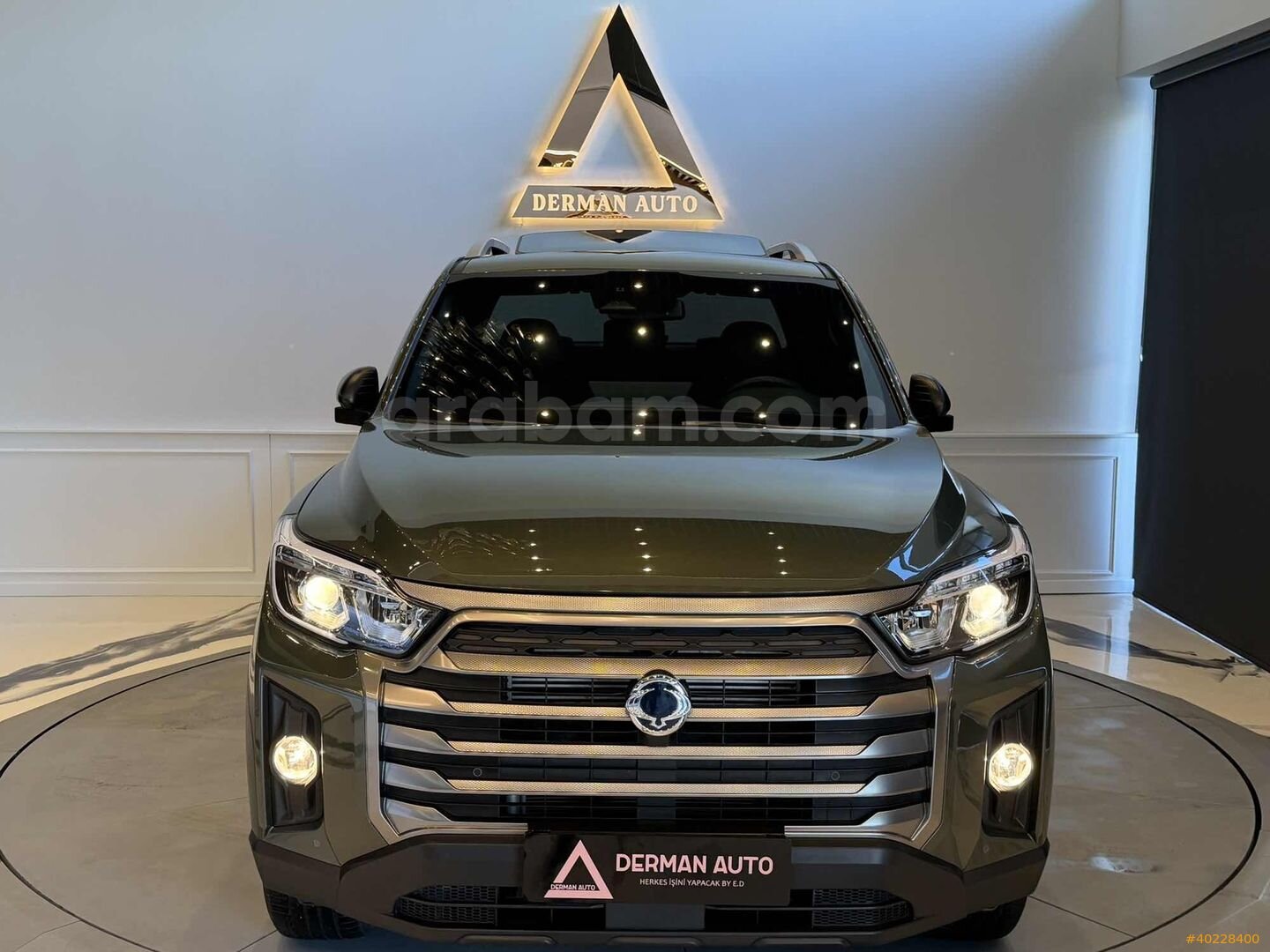 Galeriden KGM SsangYong Musso Grand 2.2 D Platinum Plus 2024 Model İzmir 12.500 km Yeşil 4