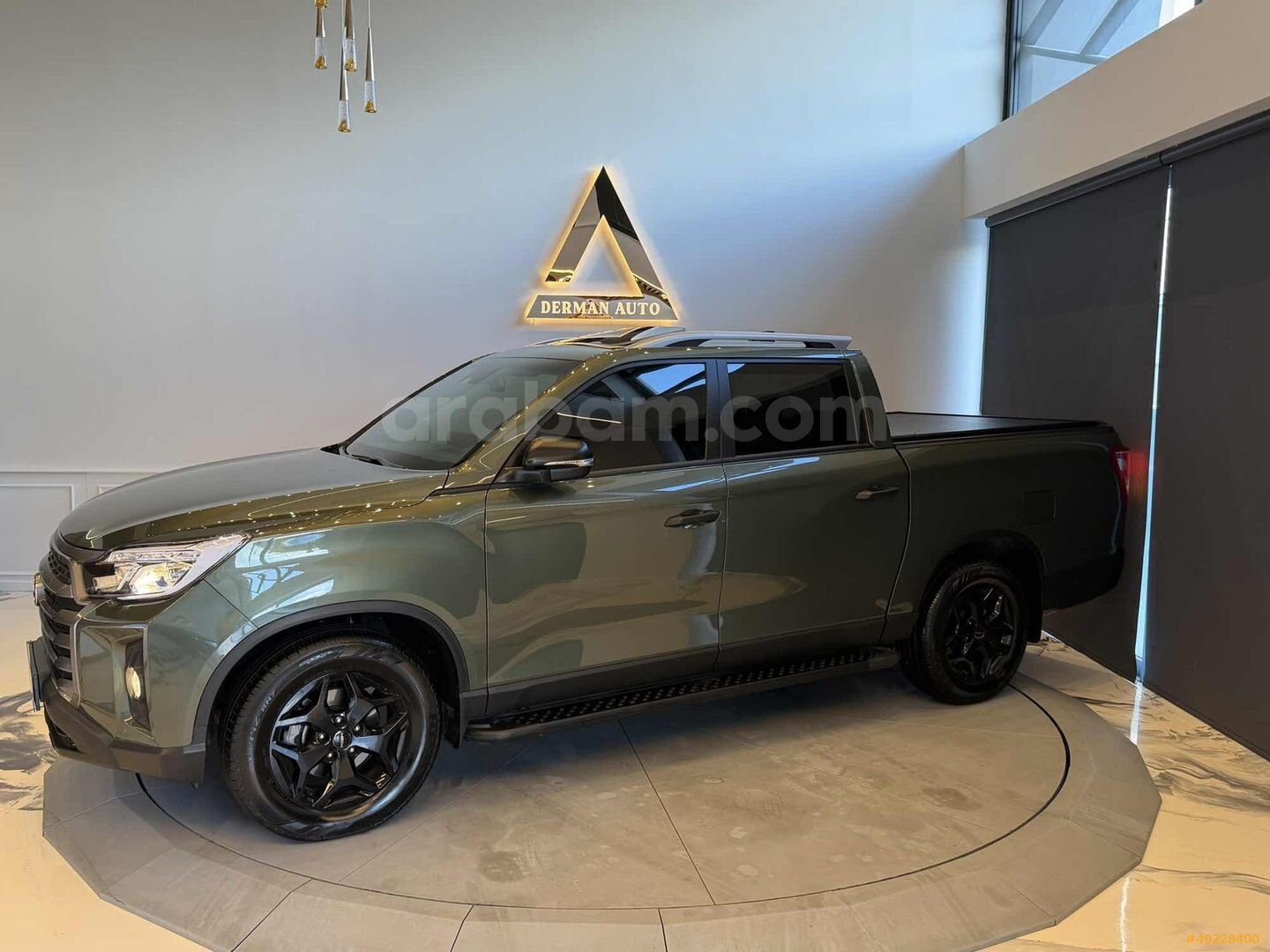 Galeriden KGM SsangYong Musso Grand 2.2 D Platinum Plus 2024 Model İzmir 12.500 km Yeşil 7