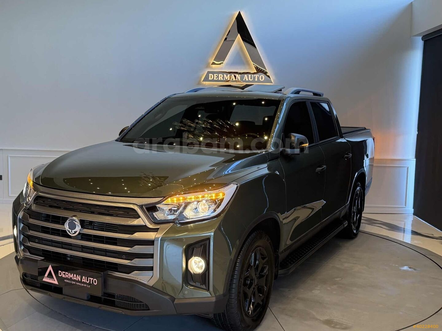 Galeriden KGM SsangYong Musso Grand 2.2 D Platinum Plus 2024 Model İzmir 12.500 km Yeşil 5