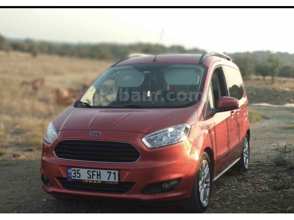 Sahibinden Ford Tourneo Courier 1.6 TDCi Titanium Plus 2014 Model  90000km Kırmızı