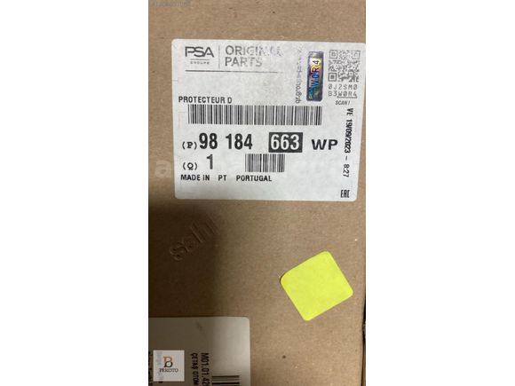 Citroen Berlingo K9 Sağ Ön Kapı Çıtası 98184663WP