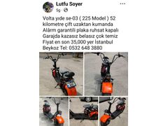 Sahibinden Elektrikli Araçlar Scooter Volta