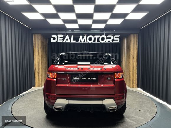 DEAL MOTORS EVOQUE DYNAMIC CAM TAVAN TAMAMI KREDİ SENET