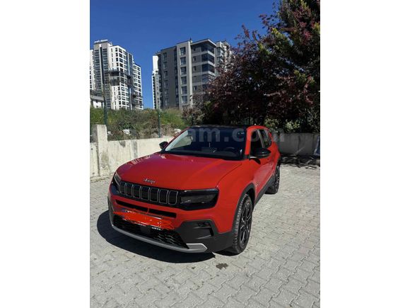Sahibinden Jeep Avenger Electric Summit 2025 Model Ankara