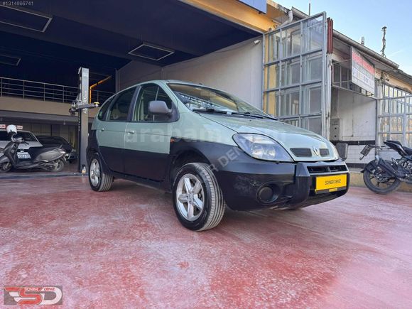 2002 MODL RENAULT SCENİC 2.0 16V PRİVİLEGE 4x4 OTOMOBİL RUHSATLI