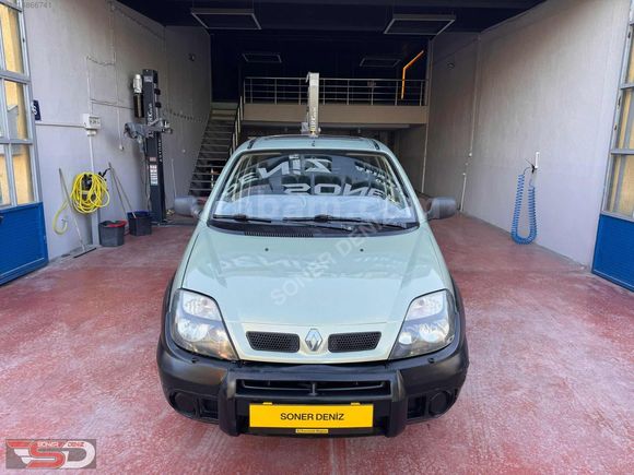 2002 MODL RENAULT SCENİC 2.0 16V PRİVİLEGE 4x4 OTOMOBİL RUHSATLI