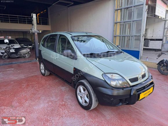 2002 MODL RENAULT SCENİC 2.0 16V PRİVİLEGE 4x4 OTOMOBİL RUHSATLI