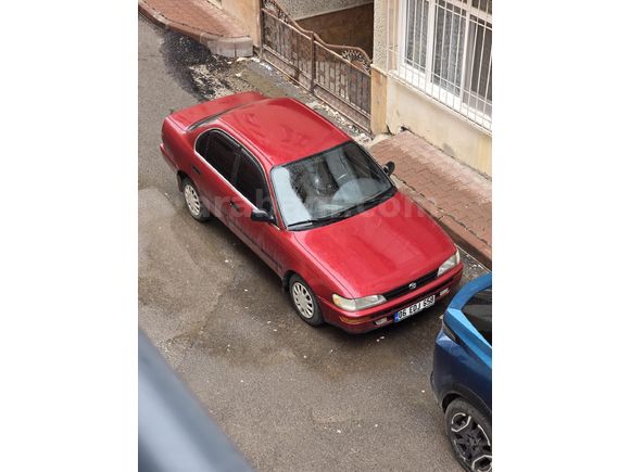 Sahibinden Toyota Corolla 1.6 GL 1993 Model  397.000 km Bordo