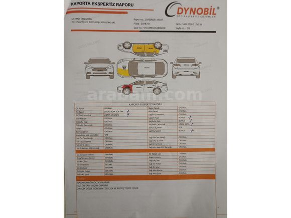 Sahibinden Renault Symbol 1.4 Expression 2011 Model