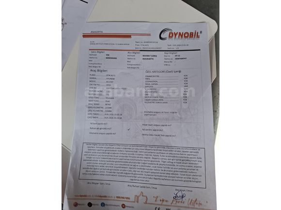 Sahibinden Hyundai Accent Blue 1.6 CRDI Prime 2016 Model