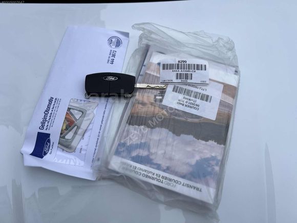2023 COURIER 1.0 ECOBOOST TITANIUMPLUS 42.500 KM BOYASIZ SIFIR