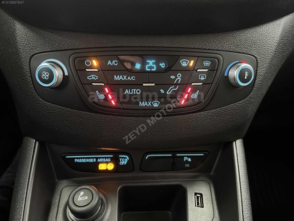 2023 COURIER 1.0 ECOBOOST TITANIUMPLUS 42.500 KM BOYASIZ SIFIR