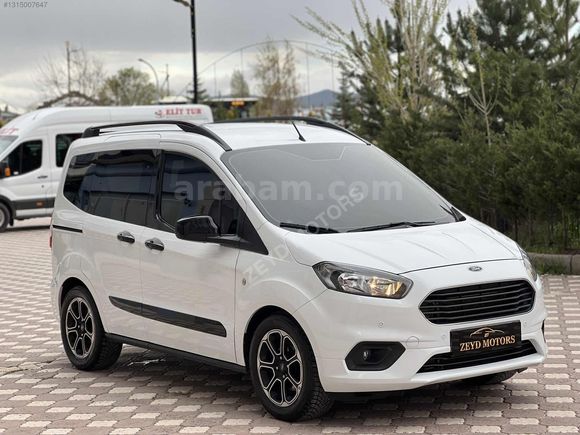 2023 COURIER 1.0 ECOBOOST TITANIUMPLUS 42.500 KM BOYASIZ SIFIR