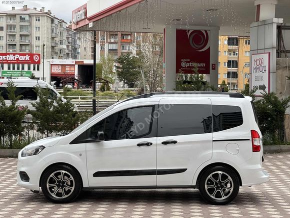 2023 COURIER 1.0 ECOBOOST TITANIUMPLUS 42.500 KM BOYASIZ SIFIR