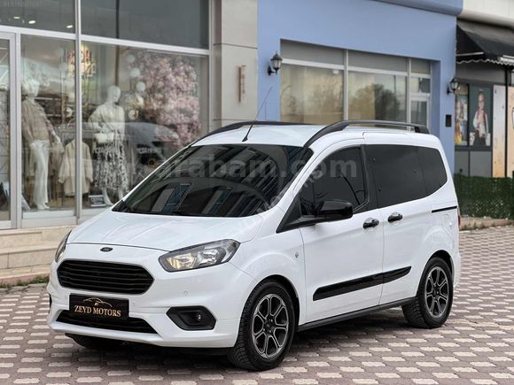 2023 COURIER 1.0 ECOBOOST TITANIUMPLUS 42.500 KM BOYASIZ SIFIR