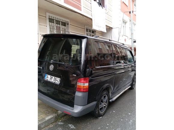Sahibinden Volkswagen Transporter 1.9 TDI Camlı Van 2009 Model  285000 km Siyah