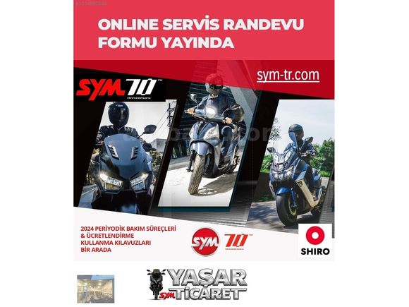 SYM JET 14 200 EVO 2024 sıfır