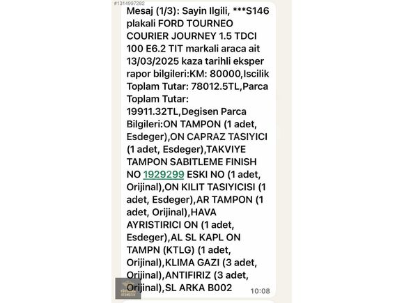 2023 COURIER (OTOMOBİL)
