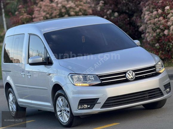 GÜRSES AUTO-VW CADDY-2017-DSG-BOYASIZ-KM 100