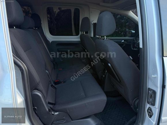 GÜRSES AUTO-VW CADDY-2017-DSG-BOYASIZ-KM 100