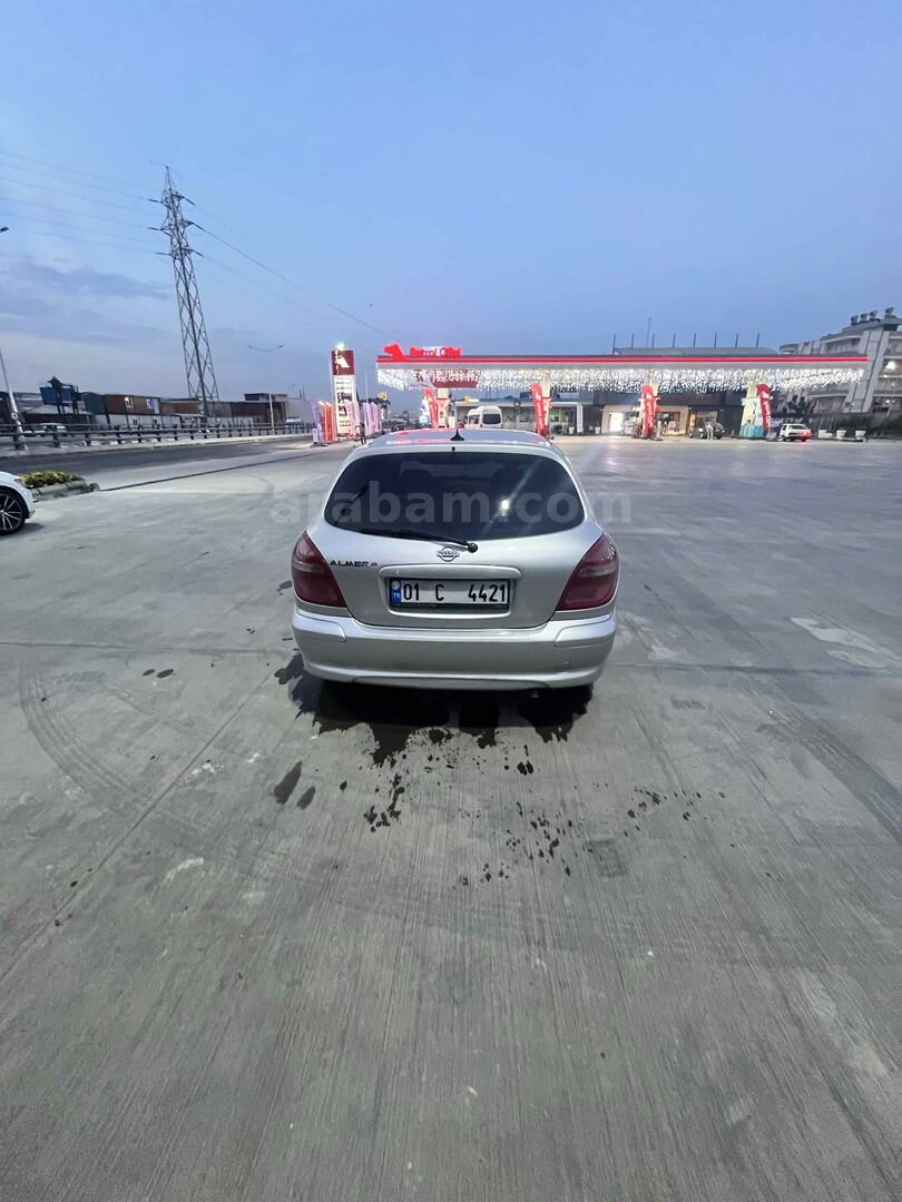 Sahibinden Nissan Almera 1.5 Luxury 2001 Model Mersin 250.000 km Gri 2