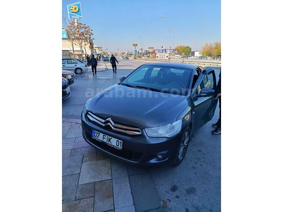 Sahibinden Citroen C-Elysée 1.6 HDi Exclusive 2013 Model  205.000 km Füme